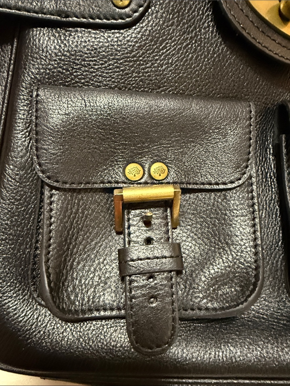 Authentic Mulberry Leather Shoulder bag. - Picture 8 of 15
